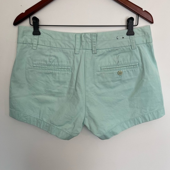 J.Crew chino Mint Green Women's Shorts size 8 - Picture 3 of 4